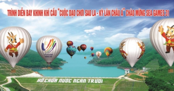 Hà Tĩnh: Lung linh lễ hội khinh khí cầu chào mừng SEA Games 31