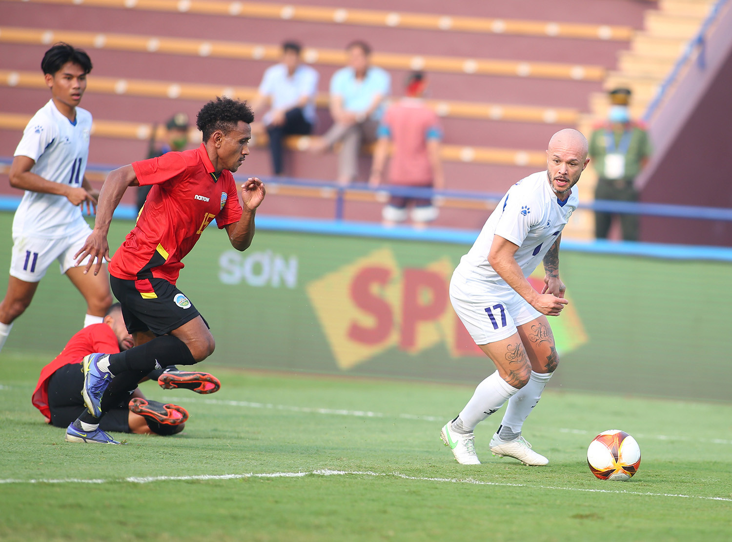 U23 Philippines có trận thắng dễ dàng 4-0 trước U23 Timor Leste