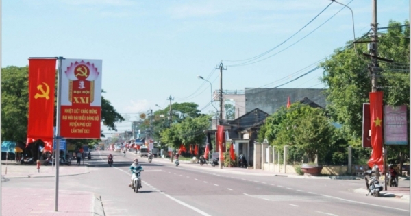 Huyện Phù Cát đạt chuẩn nông thôn mới