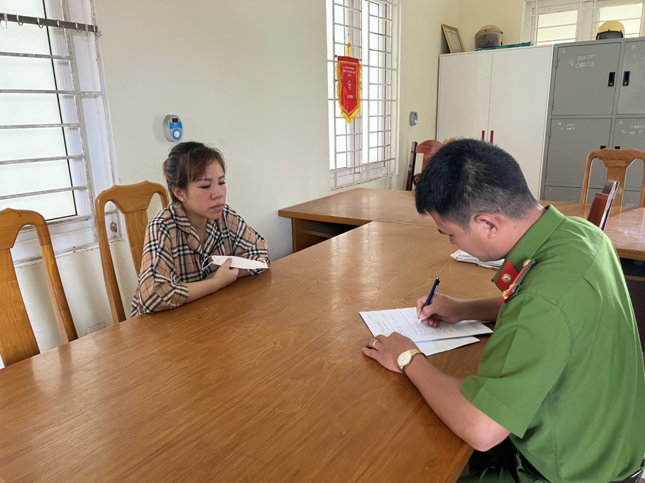 Đối tượng Trần Thị Thủy.