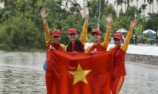 SEA Games 31: Đua thuyền Rowing &ldquo;gặt v&agrave;ng