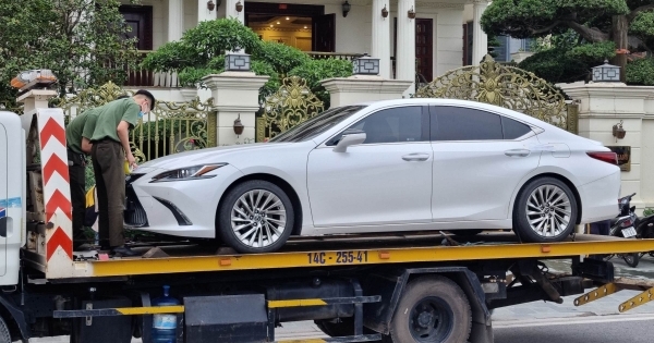 Vì sao 4 xe sang bị tạm giữ trong vụ bắt nguyên Chủ tịch TP Hạ Long?