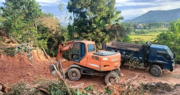 Hà Tĩnh: Lợi dụng tôn tạo di tích văn hóa để khai thác đất trái phép