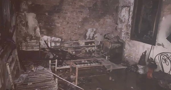 Giải cứu thành công 3 người khỏi vụ cháy nhà trong đêm ở Hà Nội