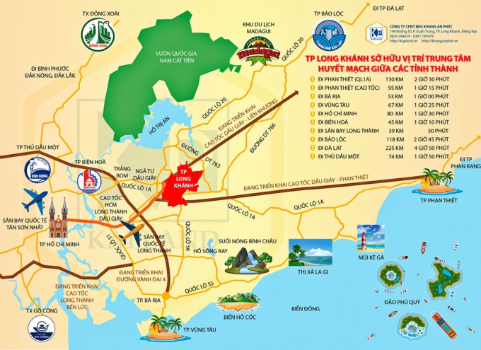 TP Long Khánh là điểm nhấn phát triển của khu vực Đông Nam Bộ.