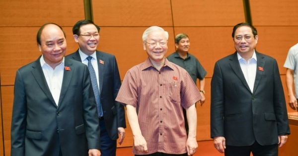 Chùm ảnh: Bên lề phiên thảo luận về một số nội dung còn ý kiến khác nhau của dự án Luật Cảnh sát cơ động