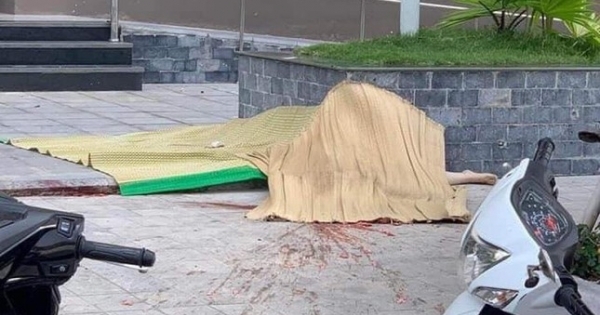 Thanh Hoá: Một cô gái tử vong sau khi rơi từ tầng cao chung cư xuống đất