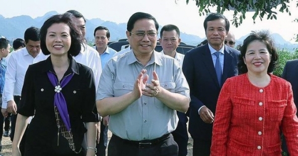 Thủ tướng Phạm Minh Chính dự Lễ khởi công tổ hợp Thiên đường sữa Mộc Châu