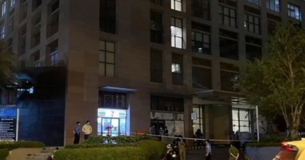 Bất ngờ phát hiện nam thanh niên rơi từ tầng 22 chung cư tử vong