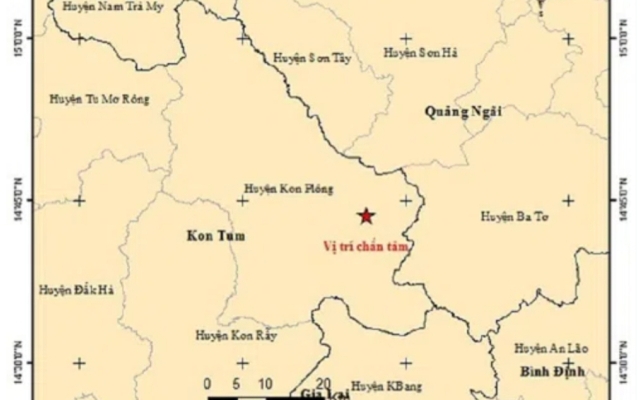 Kon Tum: Nguy&ecirc;n nh&acirc;n g&acirc;y động đất l&agrave; do hồ chứa nước