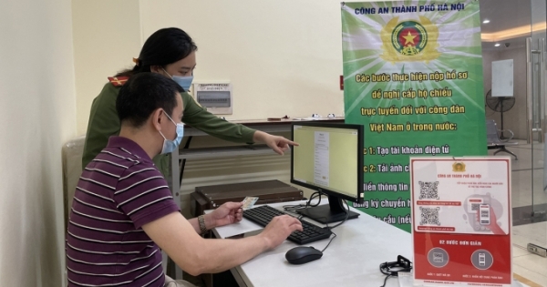 Bộ Công an cấp hộ chiếu online từ 1/6/2022