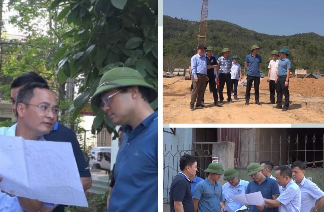 Chủ tịch UBND tỉnh L&agrave;o Cai trực tiếp kiểm tra tiến độ x&acirc;y dựng, giải ng&acirc;n vốn đầu tư c&ocirc;ng tại Bảo Thắng