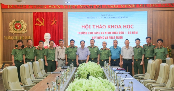 Trường Cao đẳng An ninh nhân dân I tự hào truyền thống 55 năm xây dựng và phát triển