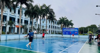 Hấp dẫn, đoàn kết giải Tennis Lữ đoàn 28 mở rộng