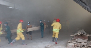 Diễn tập phương án PCCC cho “Tổ liên gia an toàn PCCC”