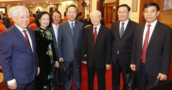 Ngày làm việc thứ nhất của Hội nghị giữa nhiệm kỳ Ban Chấp hành Trung ương Đảng khoá XIII