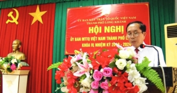 Ông Nguyễn Trung Tín được bầu giữ chức Chủ tịch Ủy ban MTTQVN thành phố Long Khánh