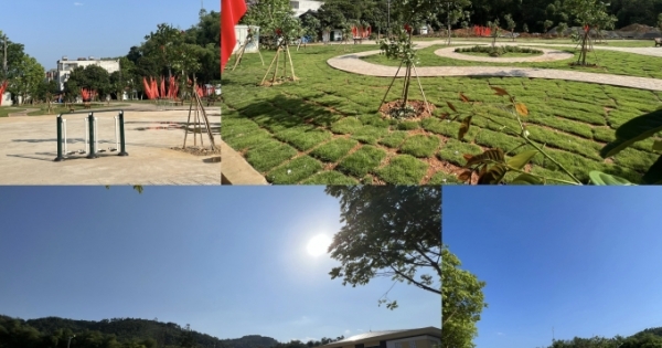 Lào Cai: Khánh thành công trình Tiểu công viên tại phường Nam Cường