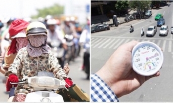 Nhiều tỉnh, thành phố nắng nóng đặc biệt gay gắt trên 40 độ C vào hôm nay