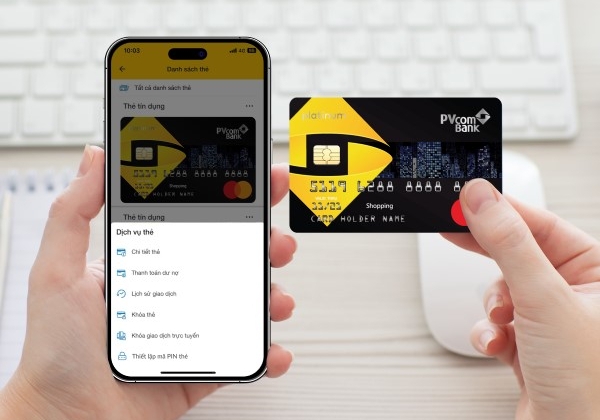 Gia tăng bảo mật, tiện ích cho chủ thẻ PVcomBank