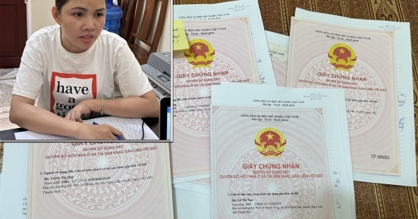 Nữ cán bộ làm giả sổ đỏ để chiếm đoạt 10 tỷ đồng