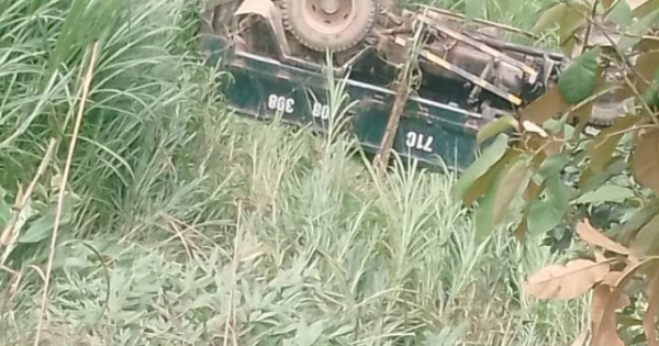 Hà Giang: Xe tải lật nhào khiến tài xế tử vong