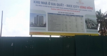 Dự án NƠXH Rice City Sông Hồng “chết dí” sau 2 năm khởi công