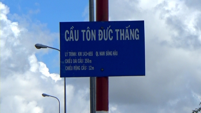 Cầu T&ocirc;n Đức Thắng nơi xảy ra vụ việc