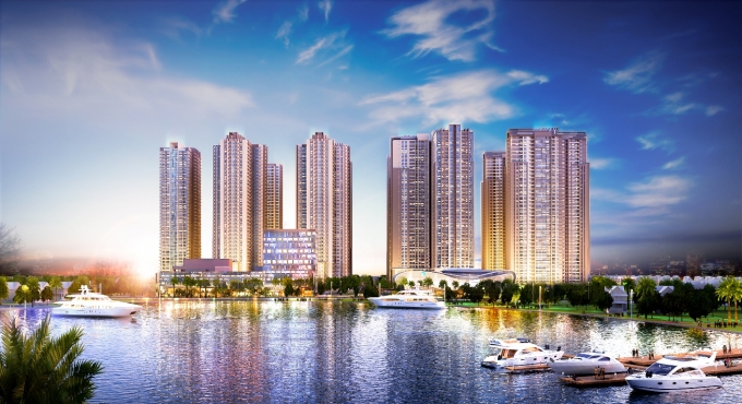 Goldmark City l&agrave; một trong những dự &aacute;n của TNR Holdings Việt Nam c&oacute; tiến độ thi c&ocirc;ng tốt nhất, hiện đ&atilde; vượt tiến độ 3 th&aacute;ng so với dự kiến.