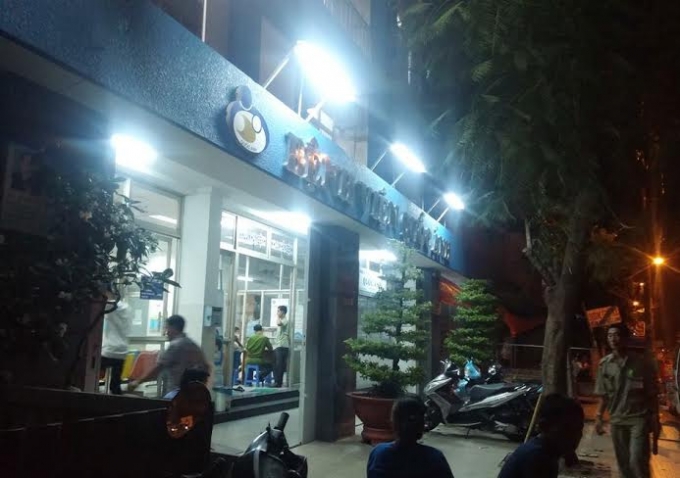 Hiện trường xảy ra vụ truy s&aacute;t.