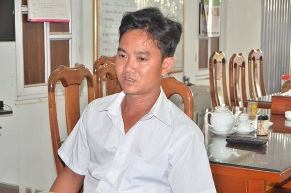 T&agrave;i xế Nguyễn Văn Văn tại cơ quan điều tra. Ảnh cơ quan chức năng cung cấp.