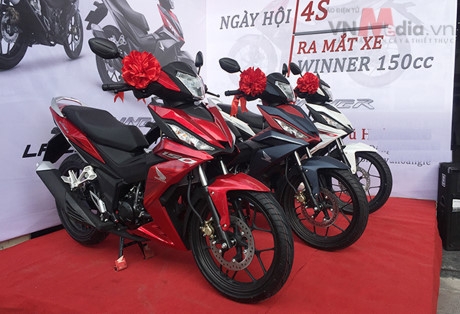 S&aacute;ng nay, ch&iacute;nh thức b&aacute;n Honda Winner 150