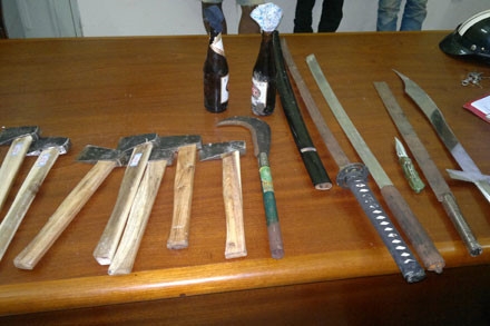 C&ocirc;ng an TP Thanh H&oacute;a cho biết, thủ phạm g&acirc;y ra vụ &aacute;n n&agrave;y l&agrave; ổ nh&oacute;m c&ocirc;n đồ, hoạt động c&oacute; tổ chức với khoảng 10 đối tượng đ&atilde; sử dụng hung kh&iacute; nguy hiểm rượt đuổi, đ&aacute;nh nhau tr&ecirc;n một số tuyến đường thuộc địa b&agrave;n TP Thanh H&oacute;a (Ảnh: minh họa)