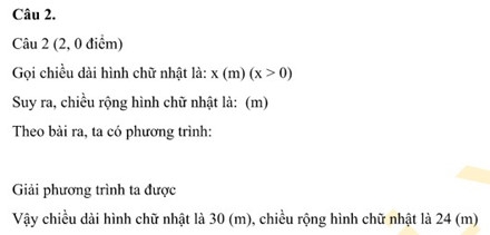 Gợi &yacute; đ&aacute;p &aacute;n đề thi m&ocirc;n To&aacute;n kỳ thi tuyển sinh lớp 10 tại H&agrave; Nội