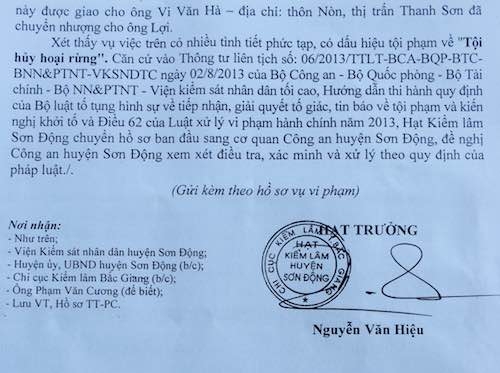 Một bạn đọc D&acirc;n tr&iacute; đ&atilde; đặt c&acirc;u hỏi trong phần b&igrave;nh luận về những c&aacute;nh rừng gỗ lim cổ thụ bạt ng&agrave;n tại huyện Sơn Động nay c&ograve;n kh&ocirc;ng? C&acirc;u hỏi n&agrave;y xin d&agrave;nh cho l&atilde;nh đạo huyện Sơn Động kiểm tra, trả lời bạn đọc.