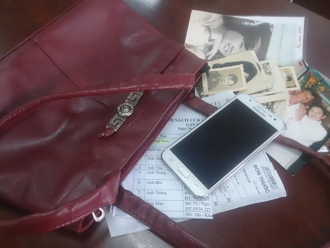 Tang v&acirc;̣t cướp được.