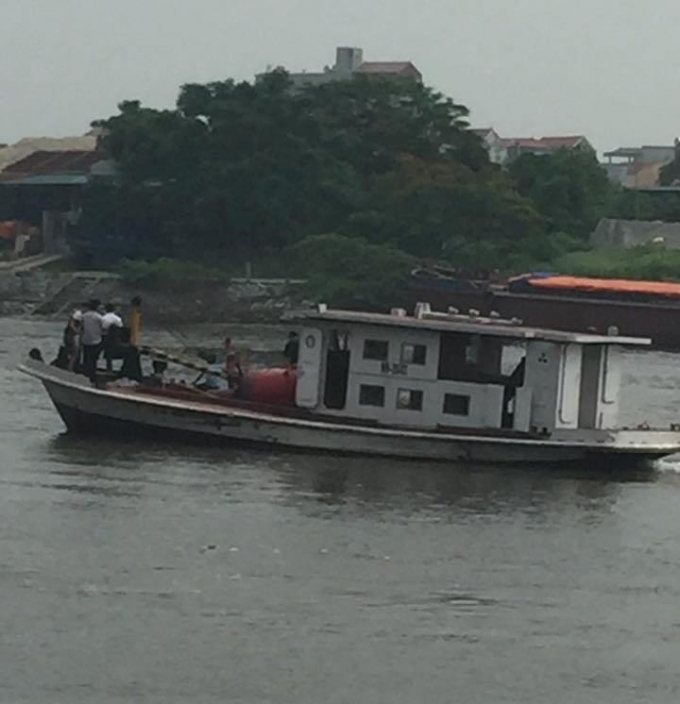 Hiện trường nơi xảy ra vụ tai nạn.