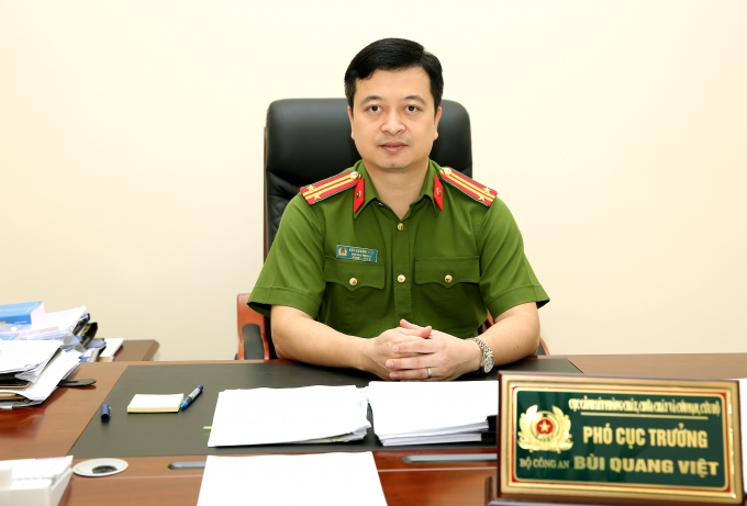 Trung t&aacute; B&ugrave;i Quang Việt, Ph&oacute; Cục trưởng Cục PCCC cứu hộ v&agrave; cứu nạn - Bộ C&ocirc;ng an.
