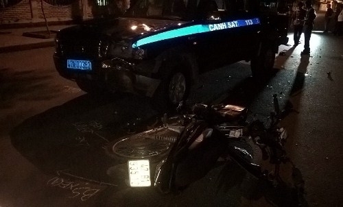 Đắk Lắk: Xe Cảnh sát 113 bị tố chạy lấn làn tông chết người