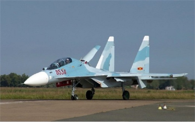 Một chiếc m&aacute;y bay Su-30 MK2 của kh&ocirc;ng qu&acirc;n Việt Nam (Ảnh minh họa)