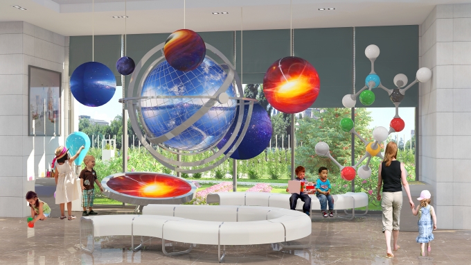 Khu kh&iacute; tượng vật l&yacute; ứng dụng những c&ocirc;ng nghệ hiện đại bậc nhất hiện nay gi&uacute;p con c&aacute;i kh&aacute;m ph&aacute; kh&ocirc;ng giới hạn cuộc sống xung quanh