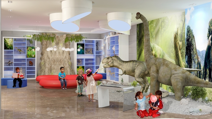 Khu sinh học được t&iacute;ch hợp c&ocirc;ng nghệ thực tại tăng cường sẽ l&agrave; nơi y&ecirc;u th&iacute;ch của nhiều em nhỏ