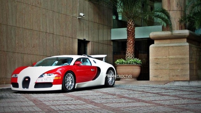 Si&ecirc;u xe Bugatti Veyron độc nhất tại Việt Nam của Minh