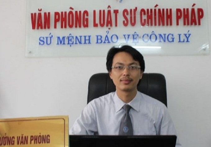 Luật sư Đặng Vă Cường.