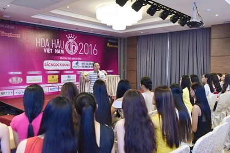Th&iacute; sinh Hoa hậu Việt Nam 2016 h&aacute;o hức trước nhiệm vụ dự &aacute;n