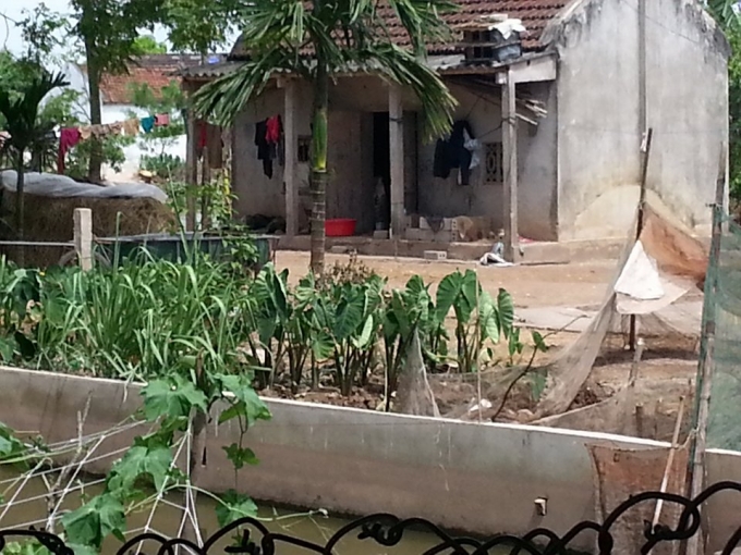 Căn nh&agrave; nơi xảy ra vụ &aacute;n mạng khiến anh Nhu thiệt mạng.