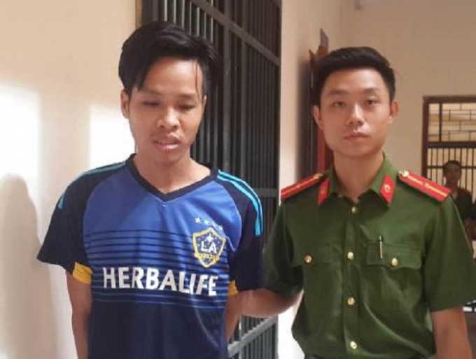 Đối tượng Ph&ugrave;ng Văn Thảo bị cơ quan điều tra- C&ocirc;ng an quận Đống Đa bắt giữ ngay tại bệnh viện nhi Trung ương.