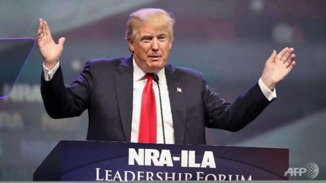 Ứng vi&ecirc;n tổng thống Donald Trump. (Ảnh: AFP)