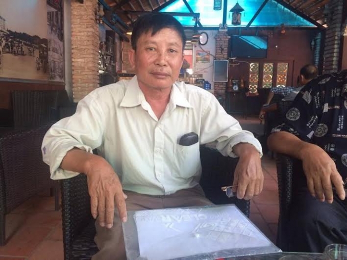 &Ocirc;ng Tương cho rằng, đ&acirc;́t mình đang nằm trong di&ecirc;̣n tích do bà Hu&ecirc;́ sử dụng.