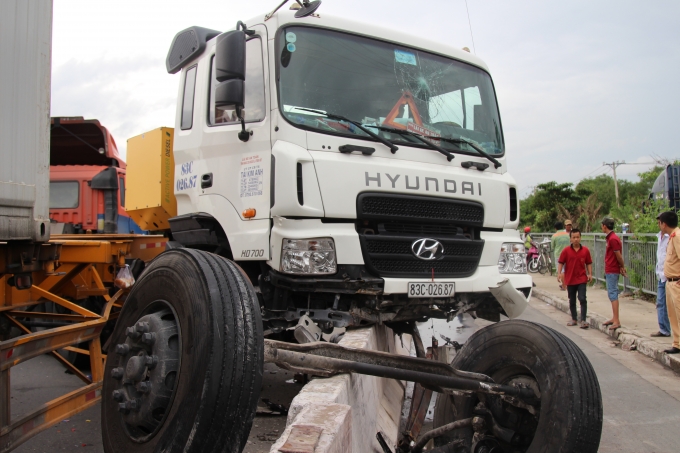 Hiện trường vụ việc.